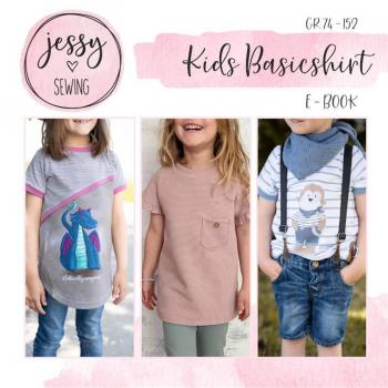 Schnittmuster Kids Basic Shirt  by Jessy Sewing
